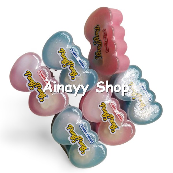Tempat bedak bayi 1 set dengan puff / wadah bedak bayi bonus 2 Puff