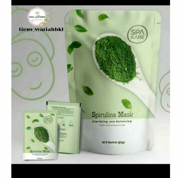 Spakare Spirulina Mask