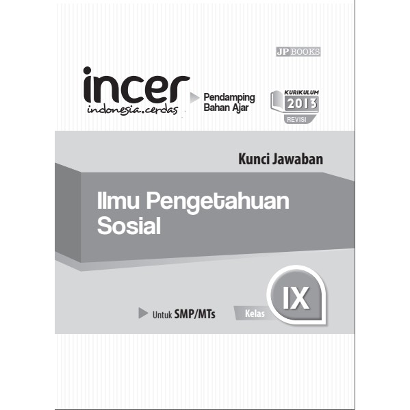 Buku Pendamping Ips Smp Mts Kelas 9 Kunci Jawaban Incer Shopee Indonesia