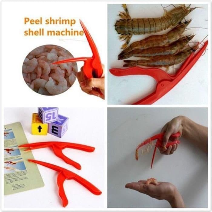 Alat Pengupas Kulit Udang Kupas Cangkang Peeler Shrimp Tiger Prawn New