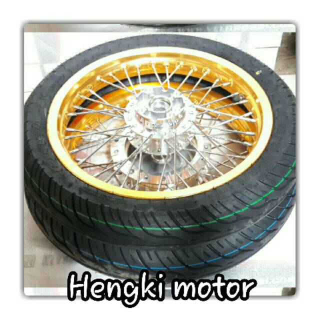 Velg beat ring 14 plus ban baru