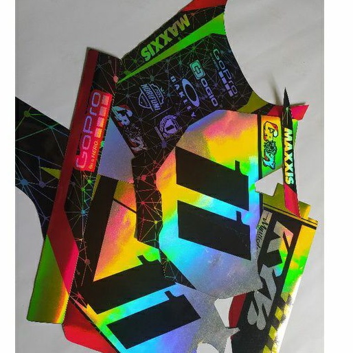 Decal Hologram Custom Klx / Crf / Dtracker / Wr / Yz / Ktm