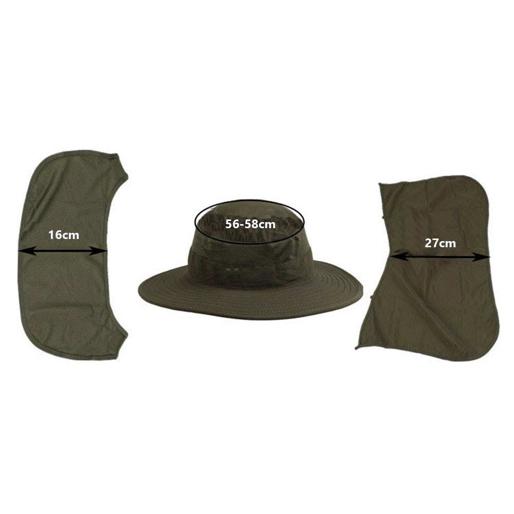 Topi Anti UV Matahari Fishing Hat Round Edge