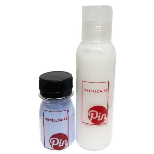 Pin Instant Unyellowing 100ml - Untuk Memutihkan Kembali Sol dan upper canvas Sepatu Yang Menguning