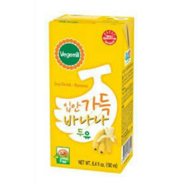 

Vegemil Susu Rasa Pisang Korean Banana Soymilk Korea