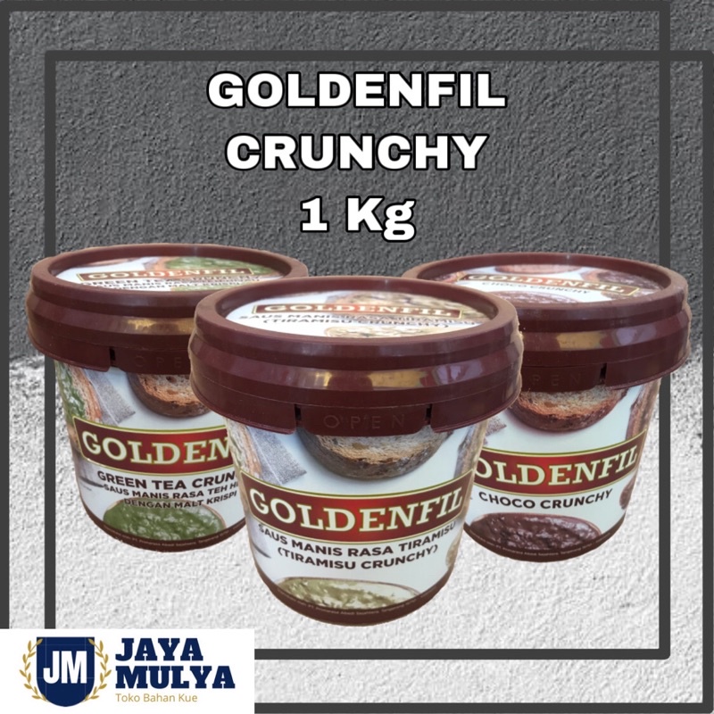 

Goldenfil Choco Spread / Tiramisu / Green Tea/ Cheese/ Milk CRUNCHY 1 kg