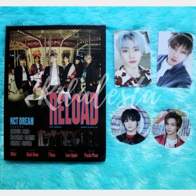 Album NCT DREAM RELOAD - Ridin Rollin Version Unsealed