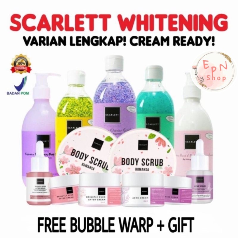 SCARLETT WHITENING / SCARLET WHITENING ORIGINAL BPOM