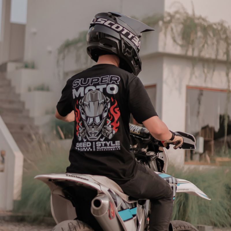 Tshirt Supermoto Hoodie supermoto kaos Supermoto baju supermoto merchandise