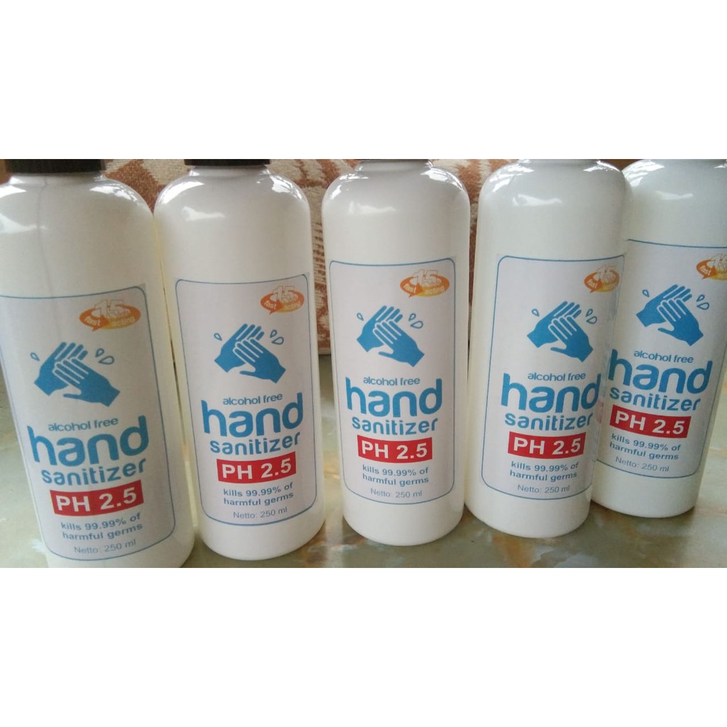 HAND SANITIZER PH 2.5 ASEPTIC 250 ML