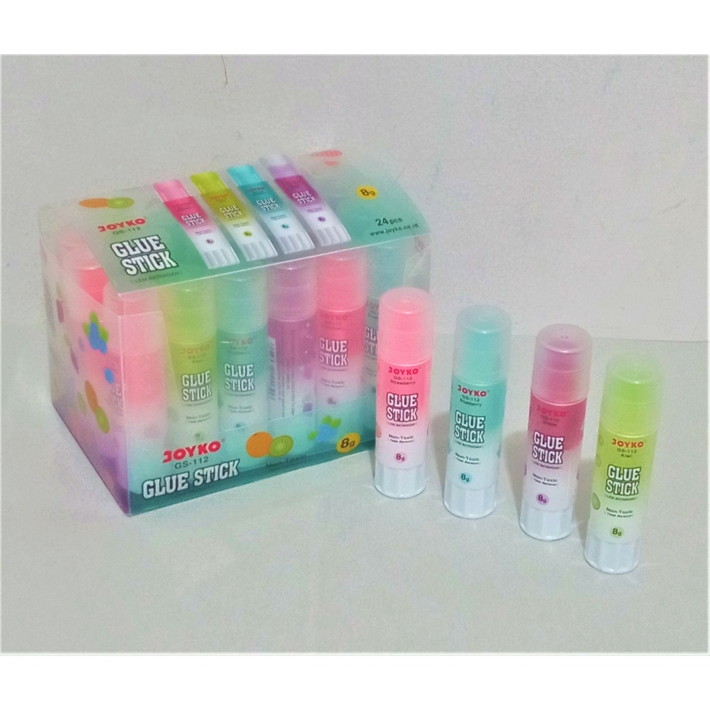 

Joyko Glue Stick GS 112 - 8Gr Lem Batangan GS 112 [ 1 PCS ]