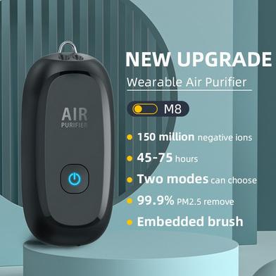 Air Purifier New M8 Mini Portable Air Purifier Necklace Lulalayho