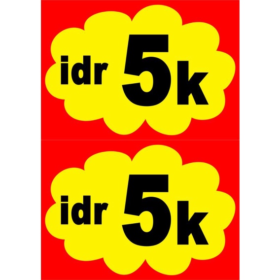 

IDR / KERTAS TULISAN LAMINATING / KERTAS HARGA BANDROL / NAMETAG HARGA JUALAN / Tag harga / KERTAS OBRAL HARGA JUALAN