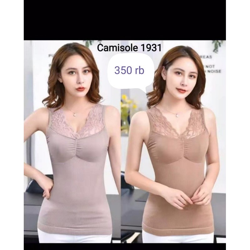 CaKorset tanktop membentuk badan pelangsing sexy dalaman camisole