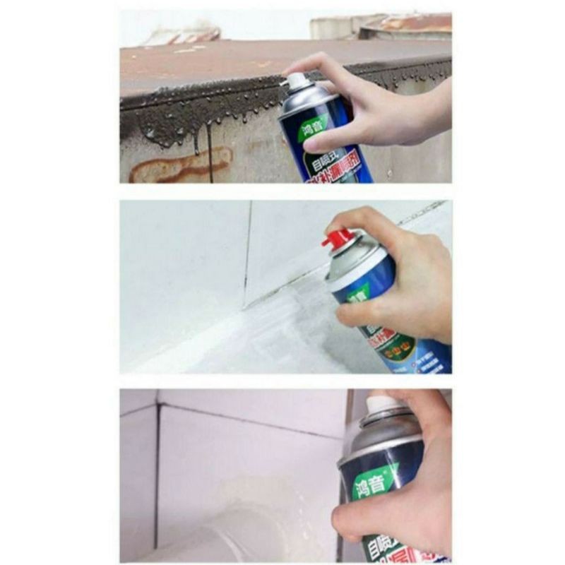 Semprotan Spray Anti Bocor Tahan Air Atap / Waterproof Leak / Proof Spray / Roof Glue Exterior Wall Spray