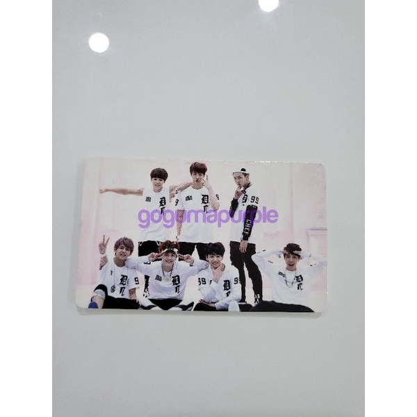 BTS ORUL8,2? PHOTOCARD GROUP RARE