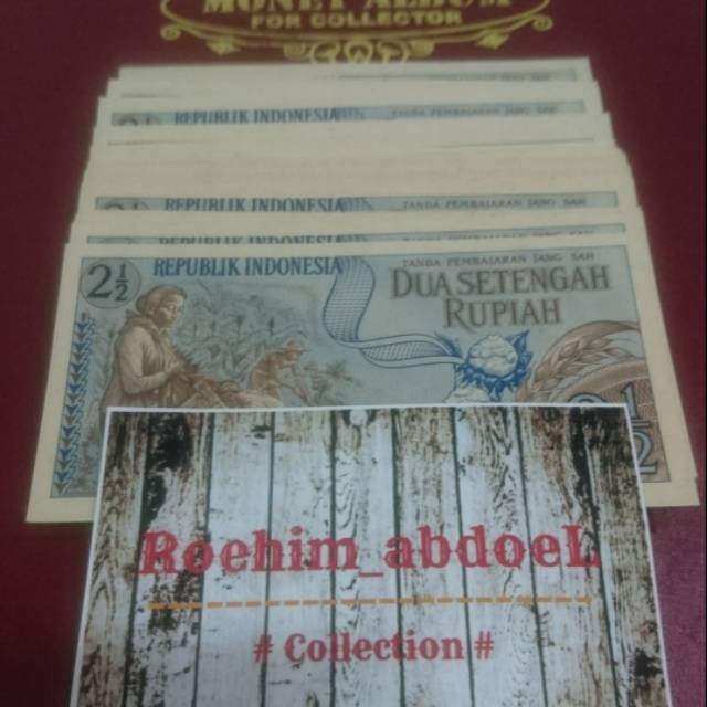 Uang dua setengah rupiah