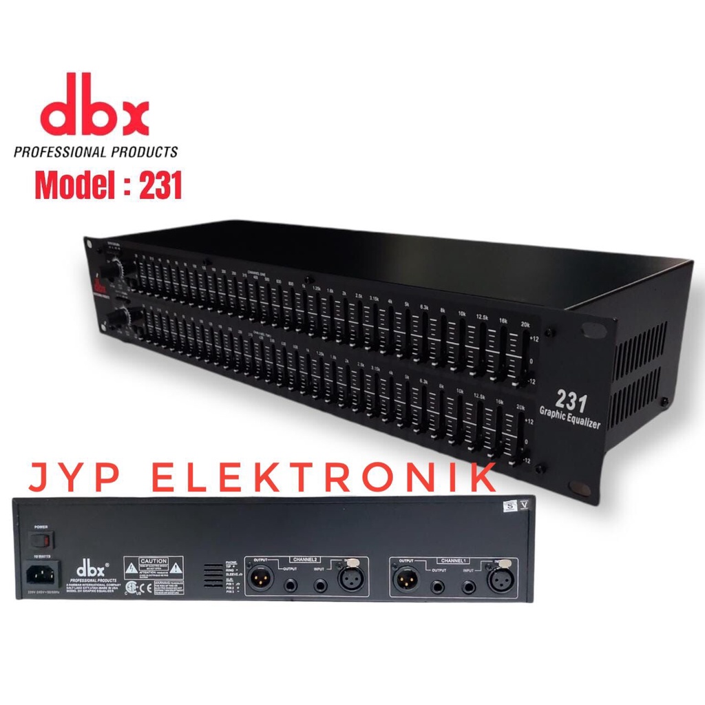 EQUALIZER DBX231 / EQUALIZER DBX 231