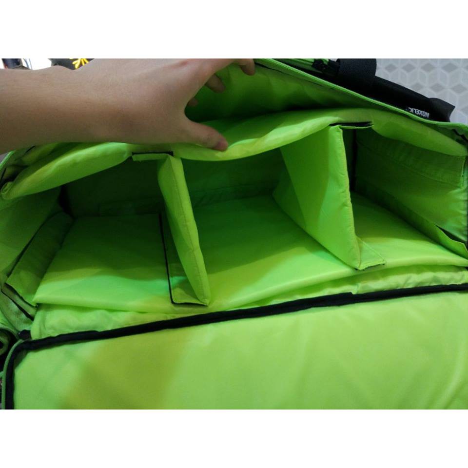 Noxelic - Pro Gaming Bag Green || Tas Gaming