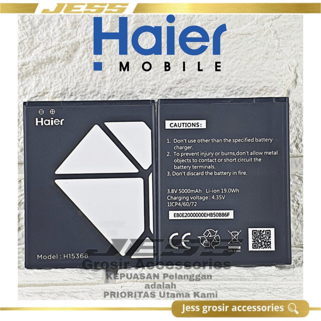 Baterai Battery Original Haier G51 4G Lte - G553 &amp; HM-G553-FL Kode Batre H15438 H15368