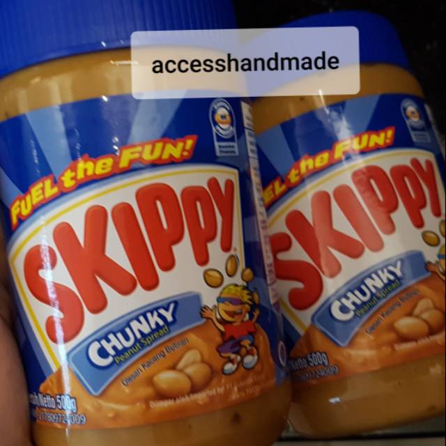 

Skippy Chunky/ creamy selai kacang peanut butter 500gr