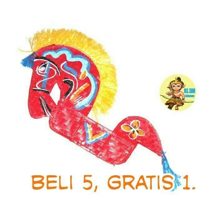 

Kerajinan Kuda lumping (Promo: Beli 6, gratis 1) Unik I