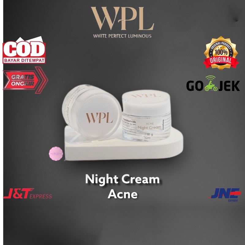 WPL NIGHT CREAM ACNE SERIES WPL SKINCARE BY WINNY PUTRI LUBIS