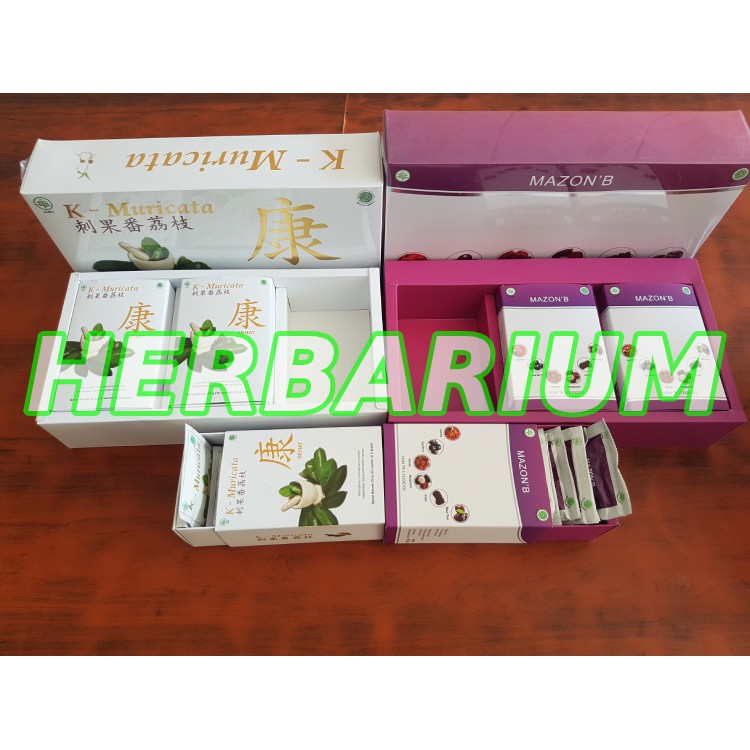 Paket Terapi K Muricata Mazon B 100 Original Asli Shopee Indonesia