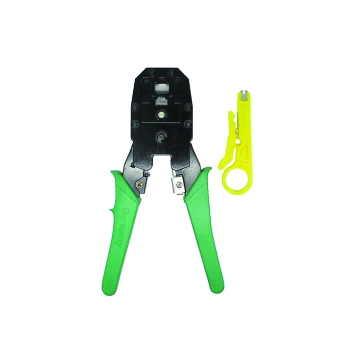 315 | TANG CRIMPING CENTROO 315 TRIPLE FOR CAT 5 (GREEN BLACK)