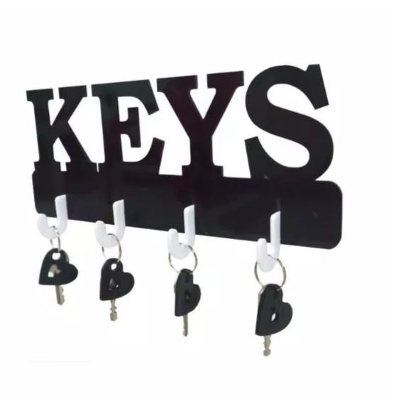 Gantungan Serbaguna Gantungan Kunci KEYS Set Gantungan Dinding