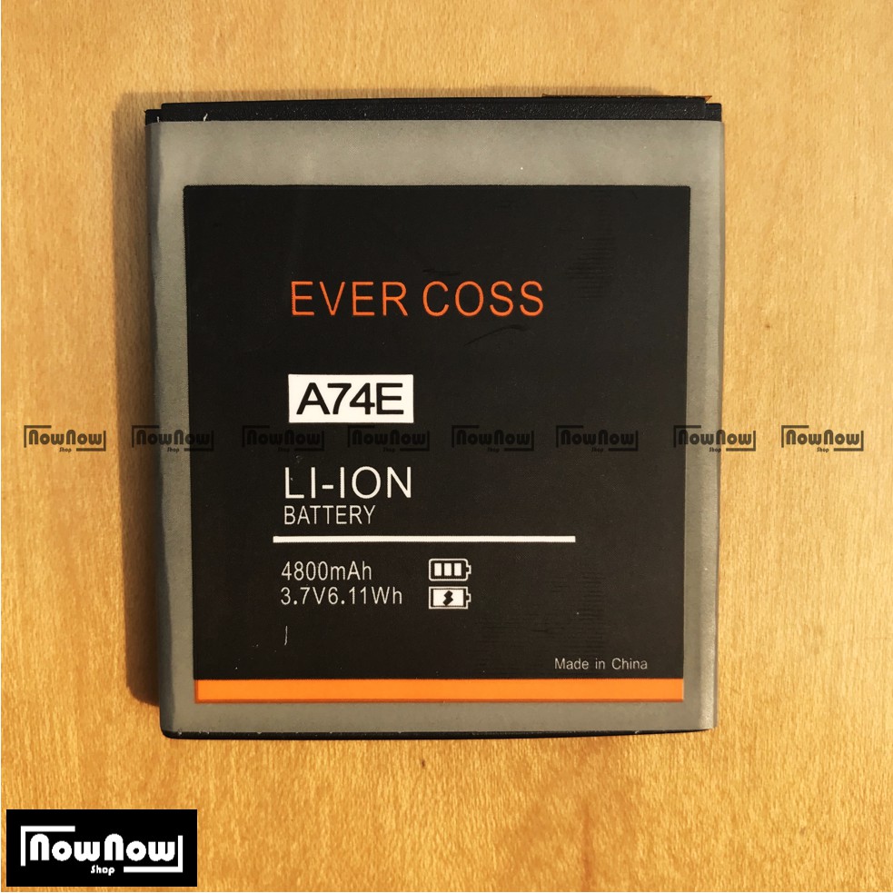 Baterai Evercoss A74E Winner T Plus Original Double Power Batre Battery HP Evercross Cross