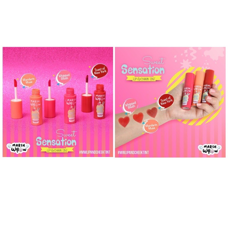 [uu]marshwillow sweet scentation lip and cheek tint // marshwillow liptint and cheek