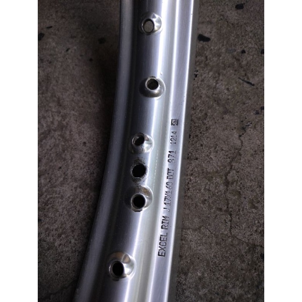 velg takasago Excel asia 160 r17 silver hole 36 bukan TDR rcb daytona Did Rossi