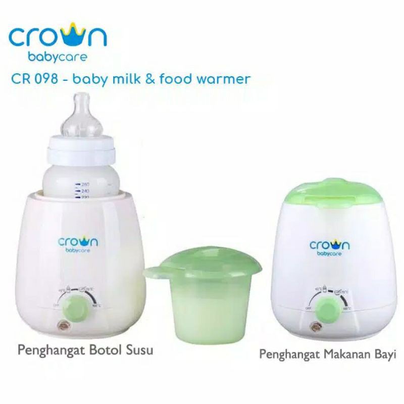 Baby Milk &amp; Food Warmer CR 098 Crown - pemanas crown