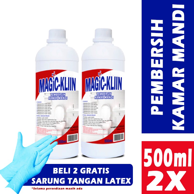 PAKET HEMAT 2X Pembersih Kerak Toilet Dan Kamar Mandi 500ML