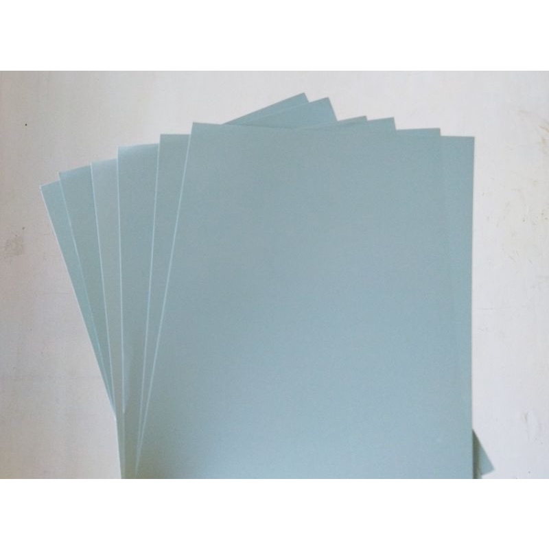 

kertas jasmine plasma fancy paper biru muda light blue A4