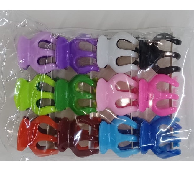 (12PCS) 1 LUSIN JEDAI MINI ATAU KECIL,JEPIT RAMBUT ISI 12 PCS,JEPIT JEDAI 12 PCS,AKSESORIS RAMBUT,JE