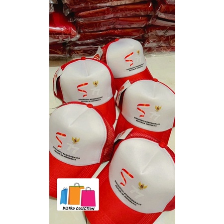 TOPI 77 INDONESIA // TOPI HUT RI // TOPI TERLARIS // TOPI REAL PICT