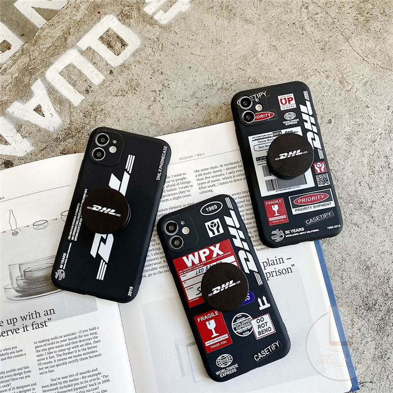 Soft Case Tpu Motif Black Dhl Cover Realme 6i 6 C12 7 7i C15 C12 C11 C17 C2 C3 6s 5 3 5i 5s Narzo 30A Narzo 20 Pro Xt Oppo A1K F9 F9Pro-8