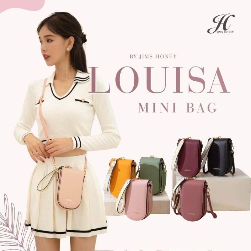 LOUISA MINI BAG JIMSHONEY SLINGPHONE HAND BAG TAS MINI SELEMPANG