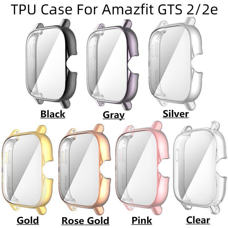 Case Pelindung Layar Bahan Tpu Dengan Bumper Untuk Huami Amazfit Gts 2 2e 3 Smartwatch Gts2 Gts2E Gts3