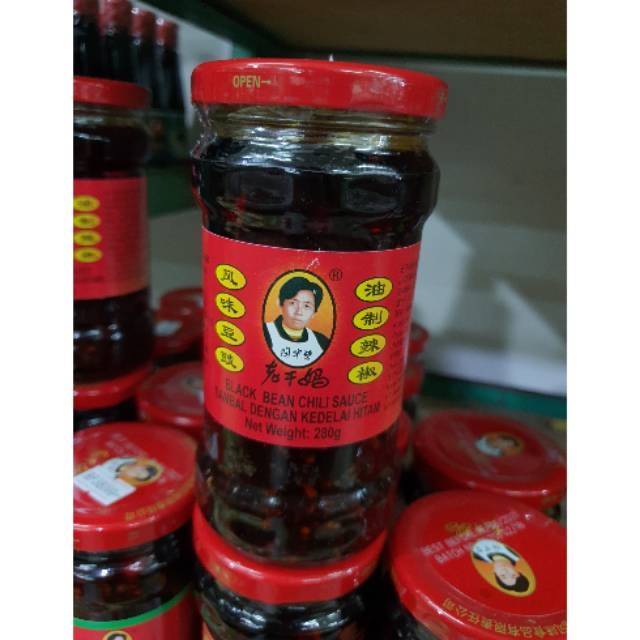 

Lao gan ma sambal kedelai hitam pedas