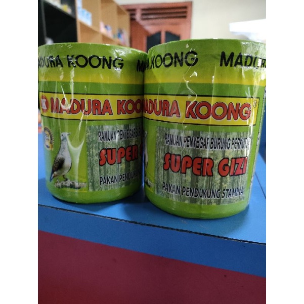 Madura Koong.pakan burung perkutut