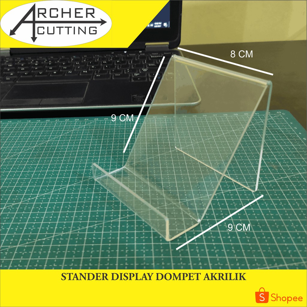 STAND DOMPET DISPLAY DOMPET AKRILIK