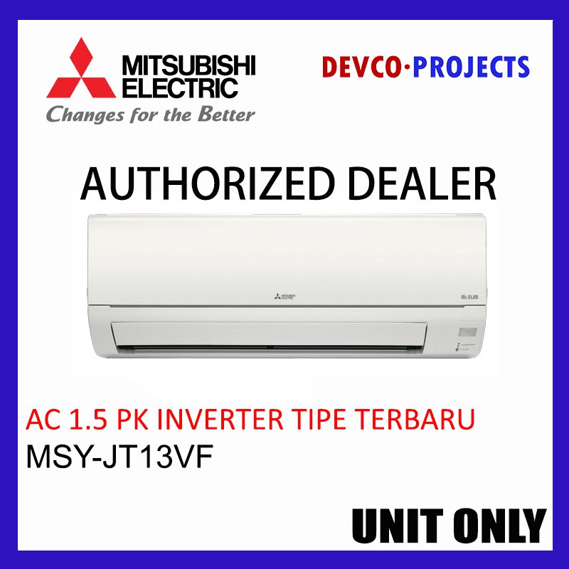 Mitsubishi Electric MSY-JT13VF AC Inverter [1.5 PK]