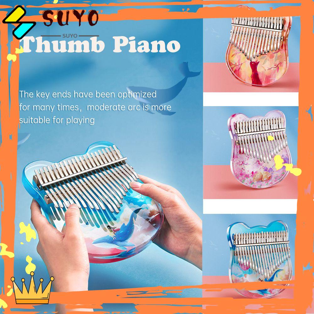 Suyo Alat Musik Thumb Piano 17 / 21 Kunci