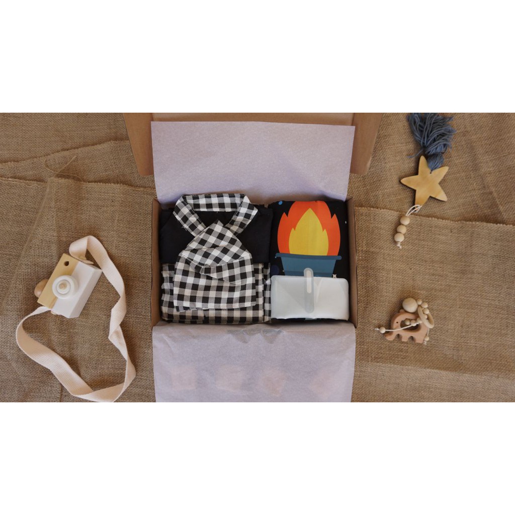 Hampers Kado Anak Lebaran Idul Fitri Alat Sholat Sajadah Sarung Baju Koko Anak Laki Laki 1 2 3 Tahun-7