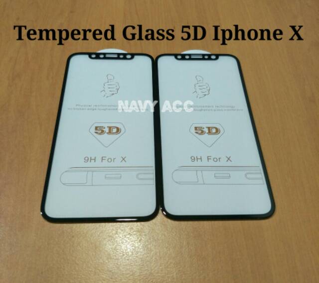 Tempered Glass 5D Iphone X - Tempered Glass Full Cover Iphone X