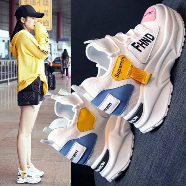 Sneaker wanita baru gaya korea ub 13