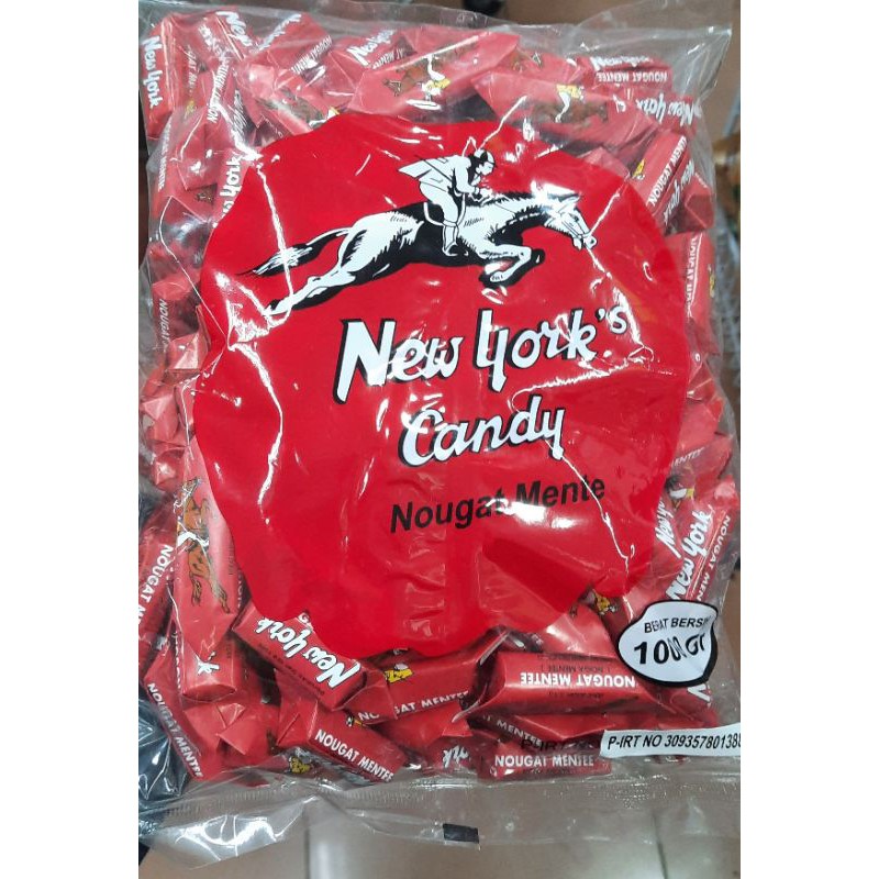 

1 kilo ! Permen kacang new york /new york candy / nougat kacang permen newyork